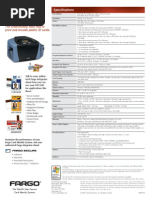 DTC300 Impresoras Fargo HID Mexico Especificaciones