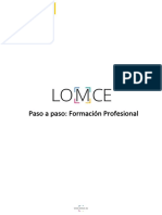 LOMCE Paso a Paso Formación Profesional