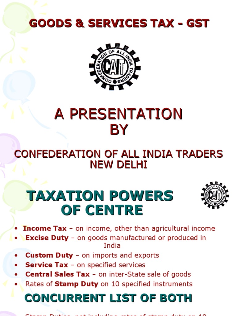 Understanding Goods and Services Tax (GST) | PDF | Value Added Tax | Taxes