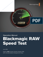 Blackmagic RAW Speed Test