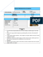 RECETA FICHA TECNICA Timpu de Trucha CON PRESUPUESTO