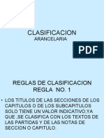 Clasificacion Arancelaria