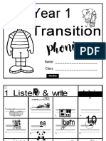 Year 1 Transition Phonics 2.0