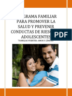 Programa de Capacitacion Fpara Familias Fuertes