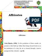 Affricates: Designed by Glasmiry Bello
