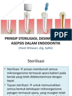 Dokumen - Tips Prinsip Sterilisasi Desinfeksi Dan Asepsis Dalam Endodontik