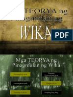 Teorya NG Wika