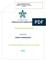 Taller Programa y Plan de Auditoria PDF