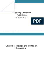 Exploring Economics E: Ighth
