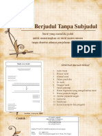 Surat Berjudul Tanpa Subjudul