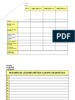 Método Cuadro Diagnóstico (Relación Efecto - Causa)