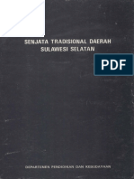 Senjata Tradisional Daerah Sulawesi Selatan