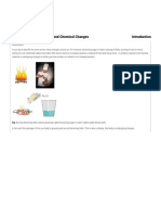 Class 7 Chemistry Physical and Chemical Changes