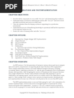 Chapter 7: Operations and Postimplementation Chapter Objectives