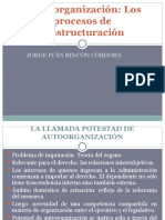 Los Procesos de Reestructuración