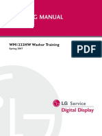 Lav. LG WM1333HW Training Manual