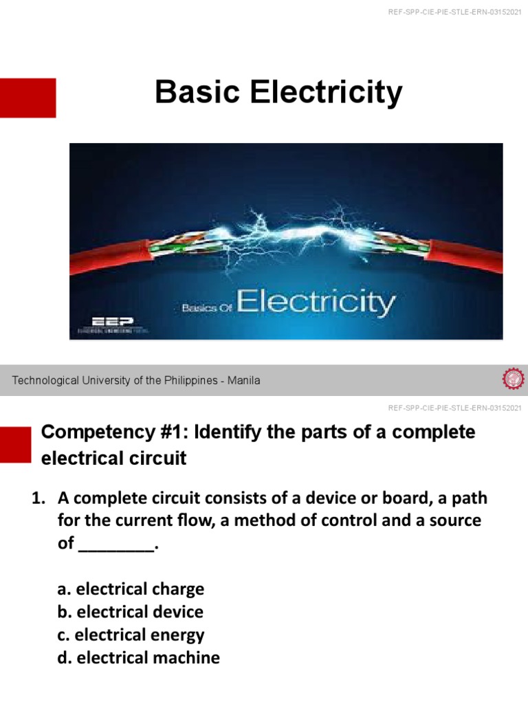 Basic Electricity Test Item Analysis PDF Series And Parallel