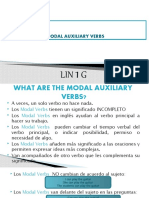 LIN G: Modal Auxiliary Verbs