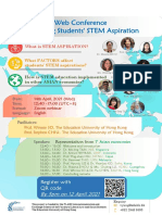 Poster_Web Conference on Promoting Students' STEM Aspiration