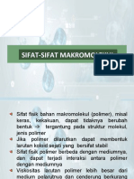 14 Sifat-Sifat Makromolekul-Elearning 30 Juni