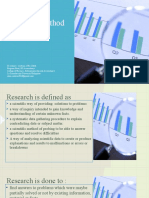 Accounting Research Method: (Resmeth