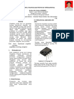 Laporan Praktikum Rangkaian Elektrik Modul 3 Penguat Operasional PDF Free