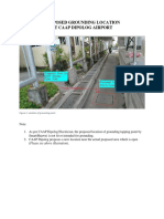 Proposed Grounding Point Location at CAAP Dipolog Airport
