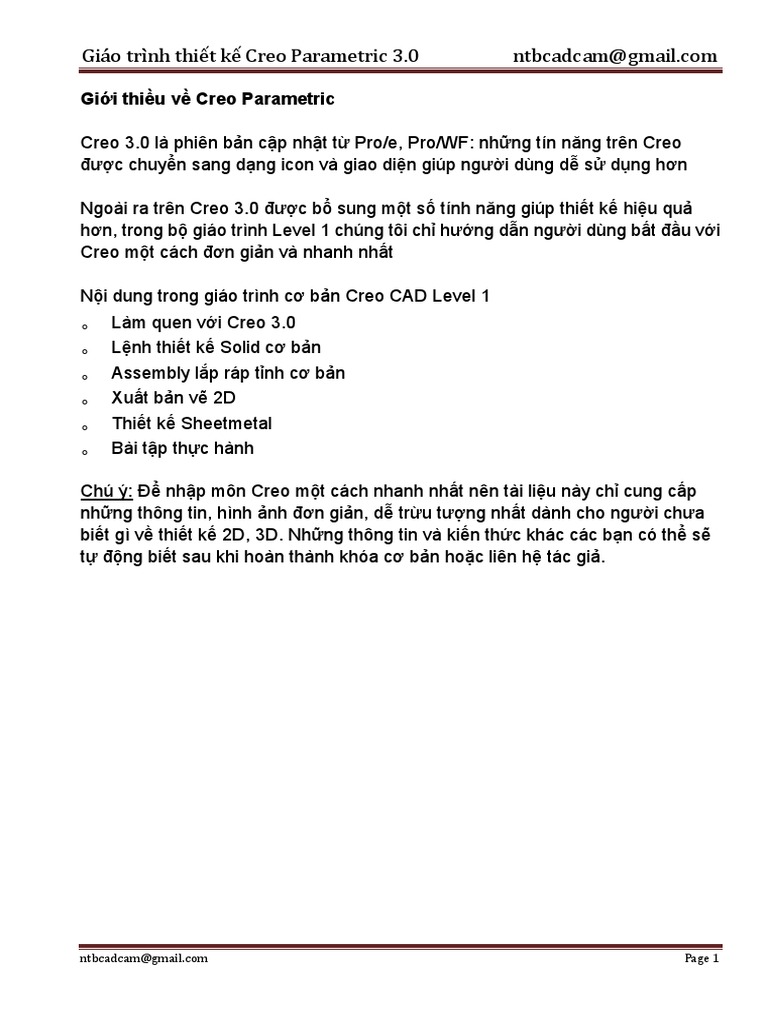 Creo CAD Free | PDF
