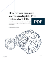 How Do You Measure Success in Digital? Five Metrics For Ceos