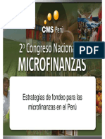 Estrategias de Fondeo para Las Microfinanzas en El Peru Fernando Gamarra Sierra