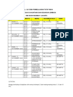 Jadwal Uji Coba Pembelajaran Tatap Muka