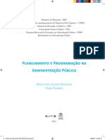 Livro TextoPlanejameto - e - Programacao - Na - Administracao - Publica
