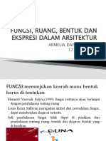 2.fungsi Bentuk Ekspresi Ruang Dalam Arsitektur