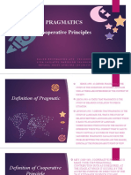 PRAGMATICS Cooperative Principles