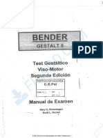 23. BENDER II - Manual de Examen