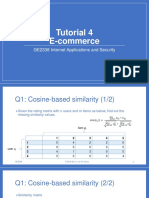 Tutorial 4 E-Commerce: GE2338 Internet Applications and Security