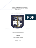 Cuadro Comparativo de Los 4 Pueblos Indigenas