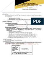 ECONOMÍA, Primer Parcial