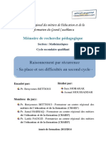 Raisonnement Par Rc3a9currence Sa Place Et Ses Difficultc3a9s Au Second Cycle 11