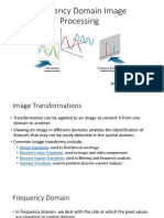 Frequency Domain Image Processing: Dr. Muhammad Hanif