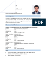 CV of Kawsar Mahmud