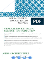 Gprs-General Packet Radio Service: Reference Book: Wireless Digital Communication - Chapter - 21