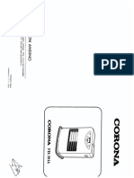 Manual Corona FH 3016