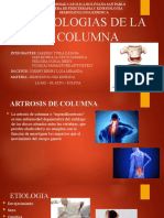 Patologias de La Columna