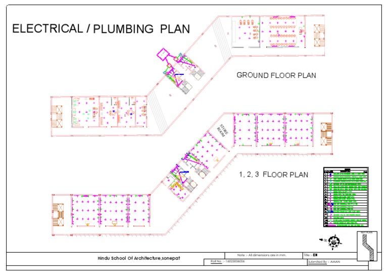 Electrical / Plumbing Plan | PDF