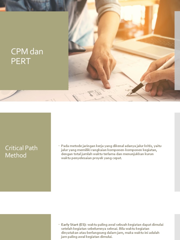 06 - CPM Dan PERT | PDF | Metode & Bahan Ajar | Komputer