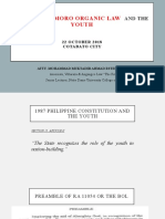 Bangsamoro Basic Law - Presentation