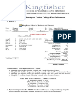 Confirmation Message of Online College Pre-Enlistment: 1. Form 5