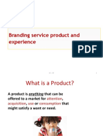 Branding Service Product and Experience