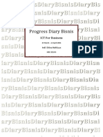 Progress Diary Bisnis - Indi Ghina Nafsiyya